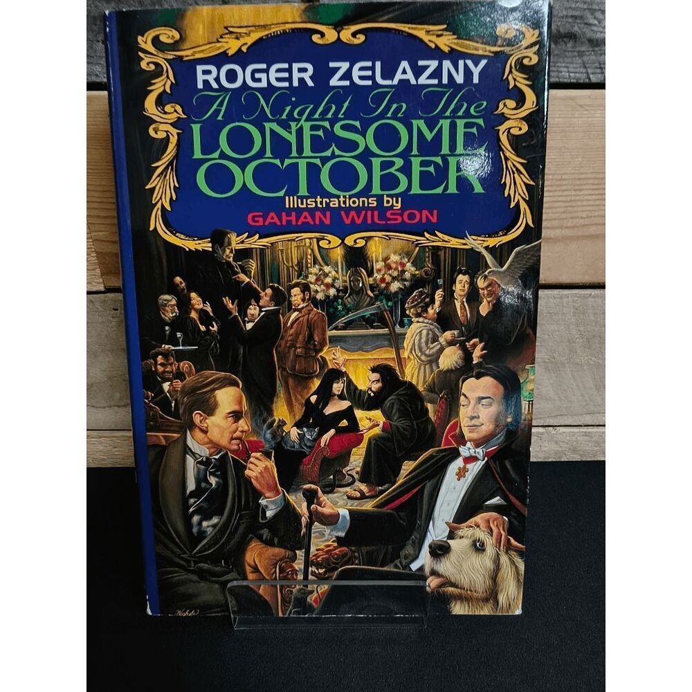 A Night in the Lonesome October by Roger Zelazny (1993, HC) 9780688125080